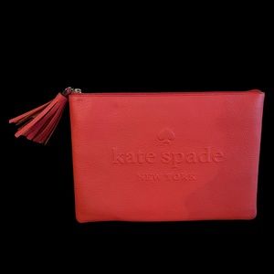 Kate Spade Gia Larchmont Ave Logo Cluth